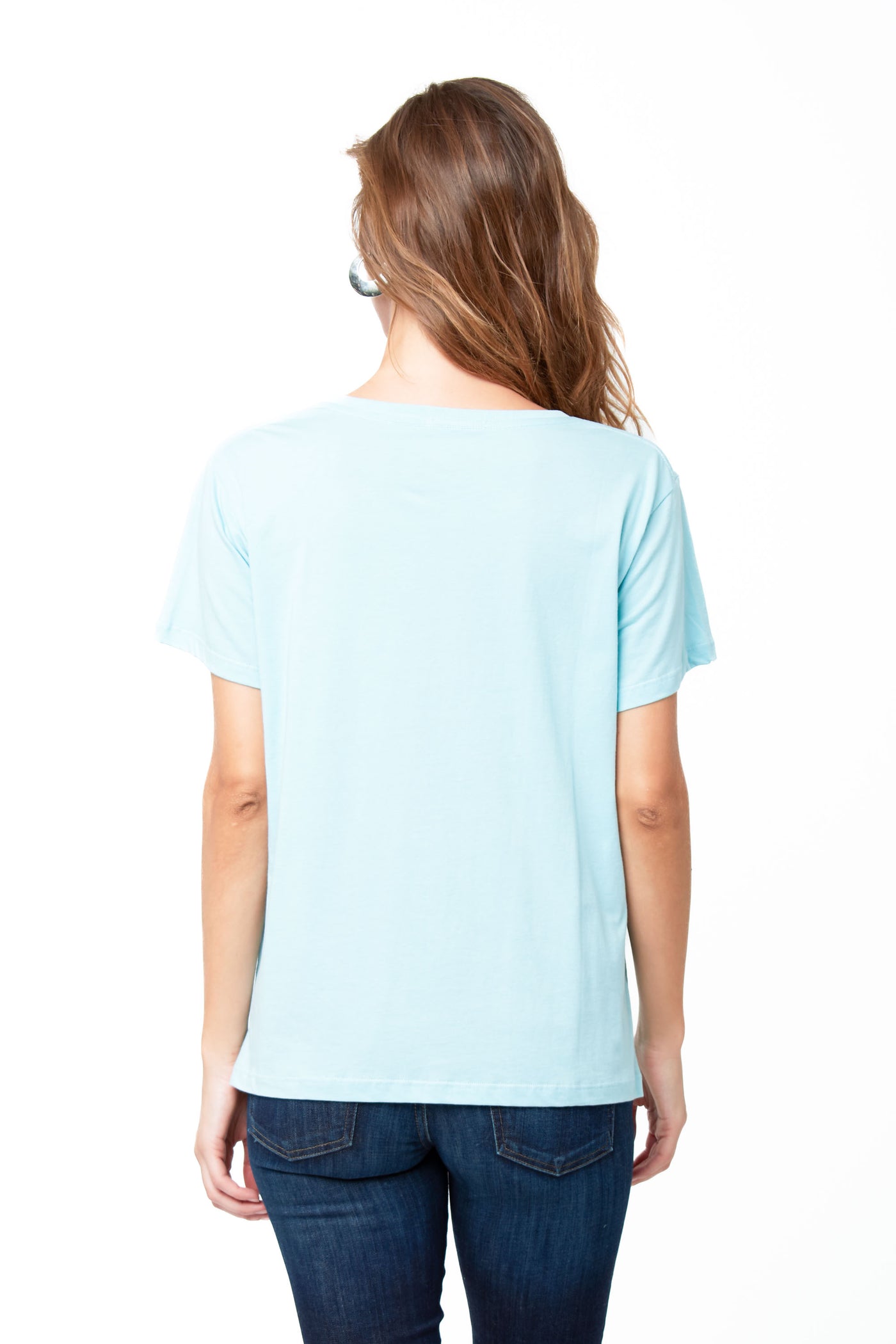 MADISON TEE - STERLING BLUE OLD SCHOOL